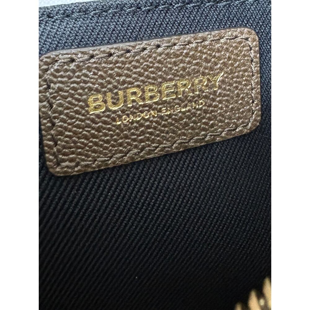 Burberry Brown Check Crossbody Bag new - Picture 10 of 13
